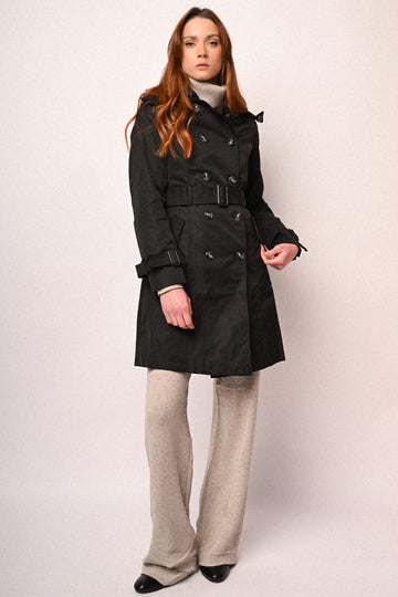 Trench basic doppiopetto con cintura