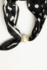 Foulard collana pois