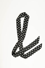 Foulard cravatta pois