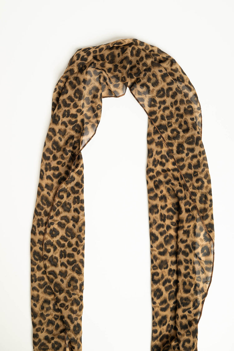 Foulard cravatta animalier
