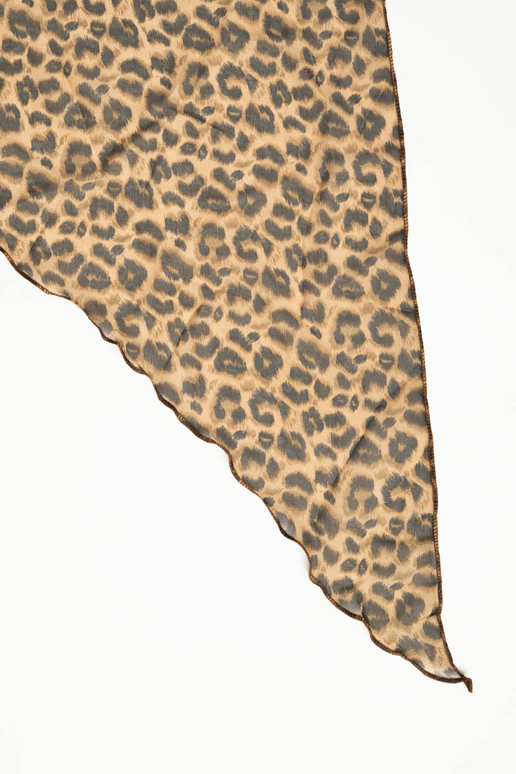 Foulard cravatta animalier