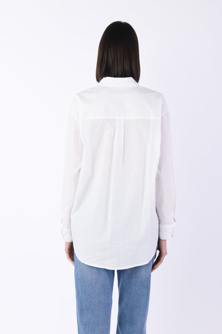 Camicia oversize in cotone