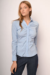 Camicia con arricciatura