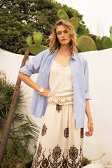 Camicia oversize a righe