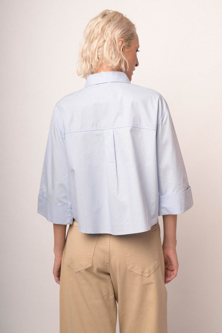 Camicia over con taschino