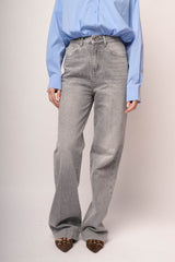 Jeans palazzo scuro