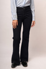 Jeans zampa scuro