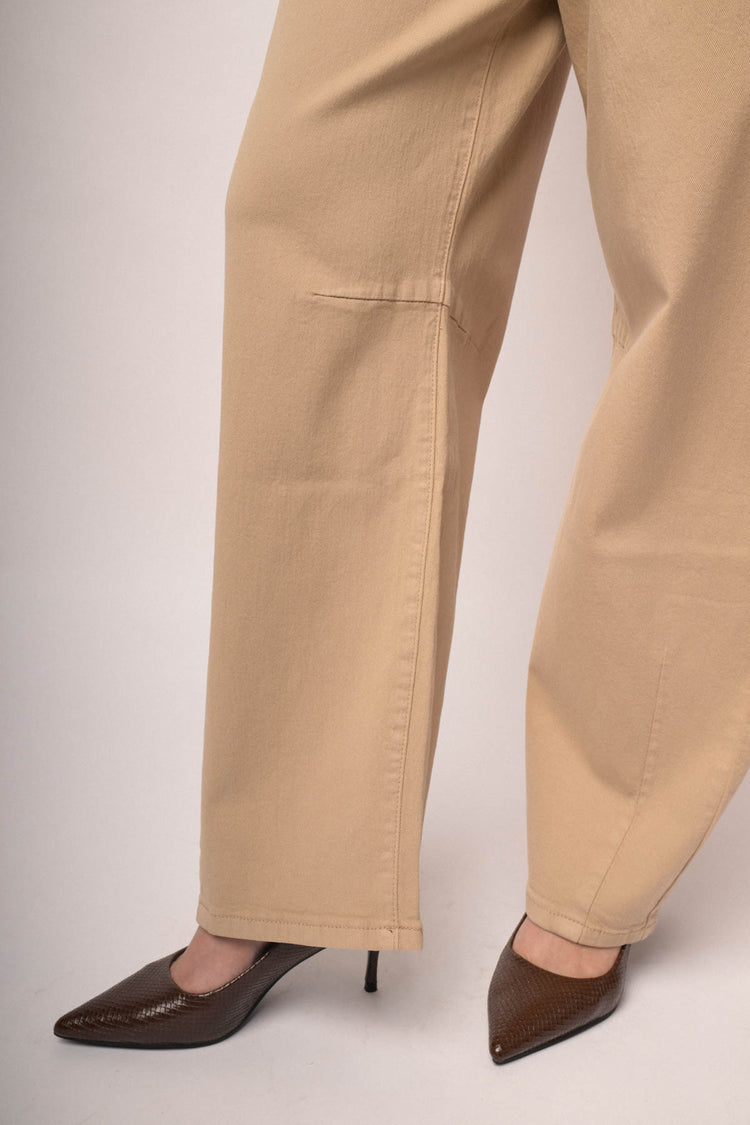 Pantaloni drill mom