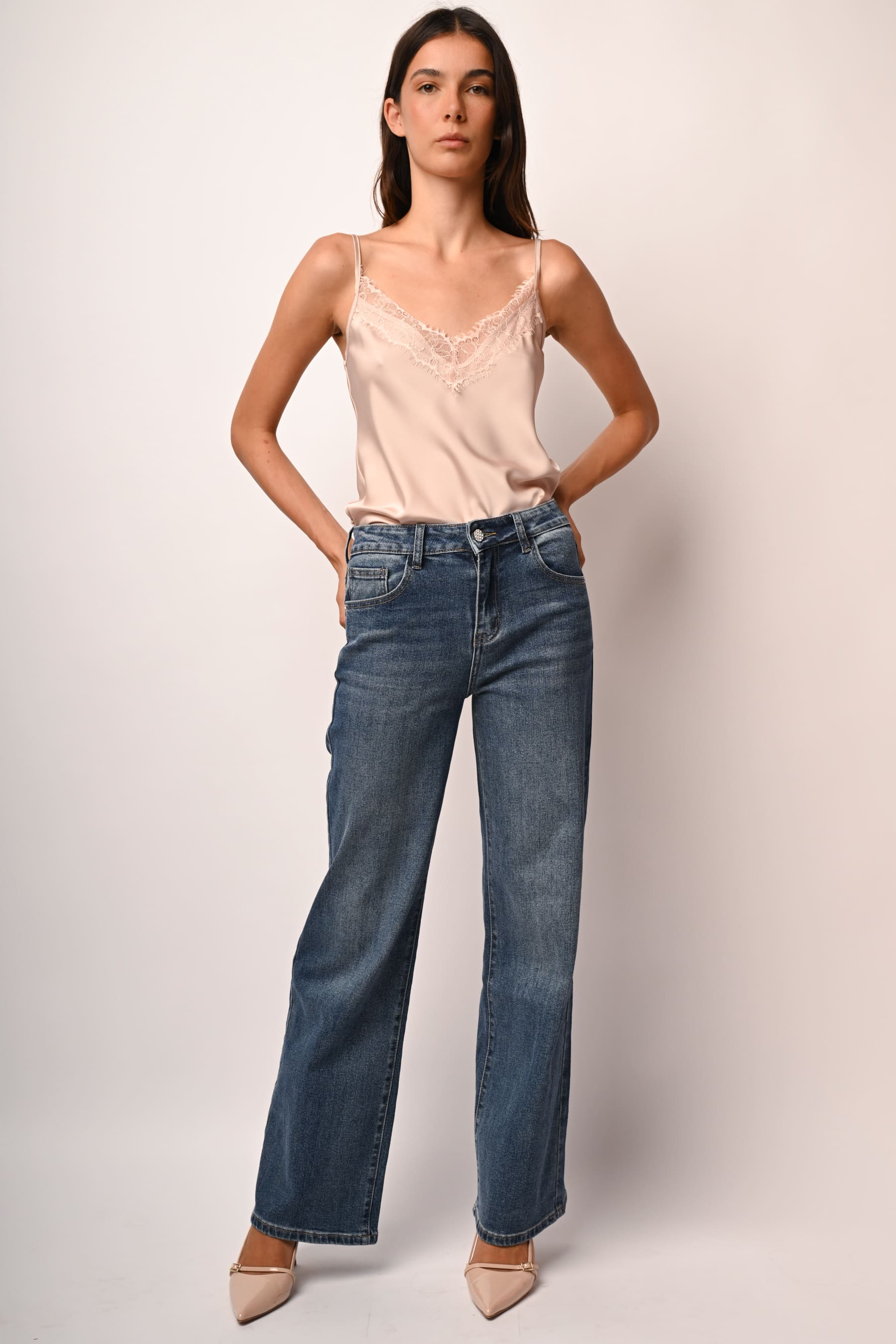 Jeans wide-leg