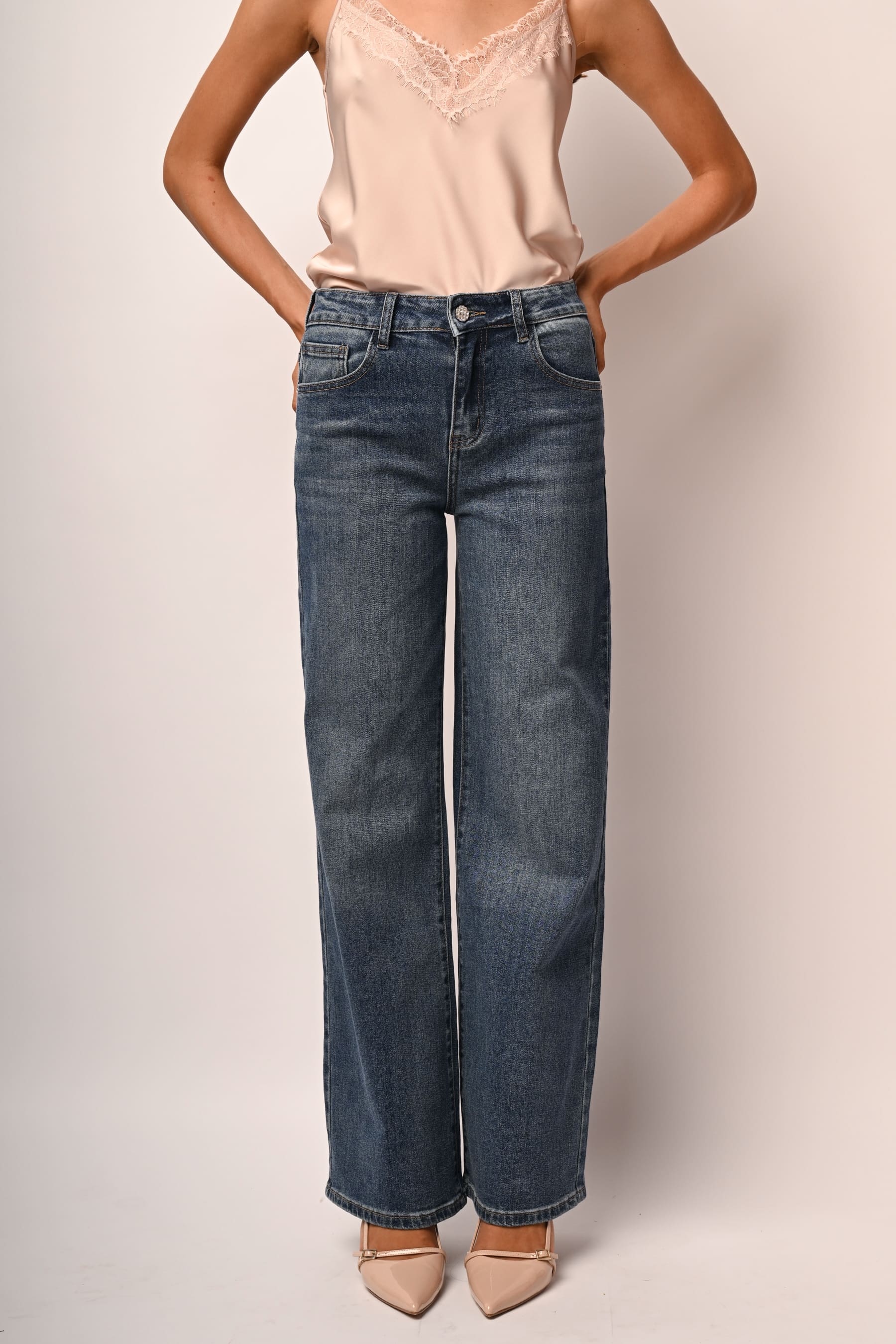 Jeans wide-leg
