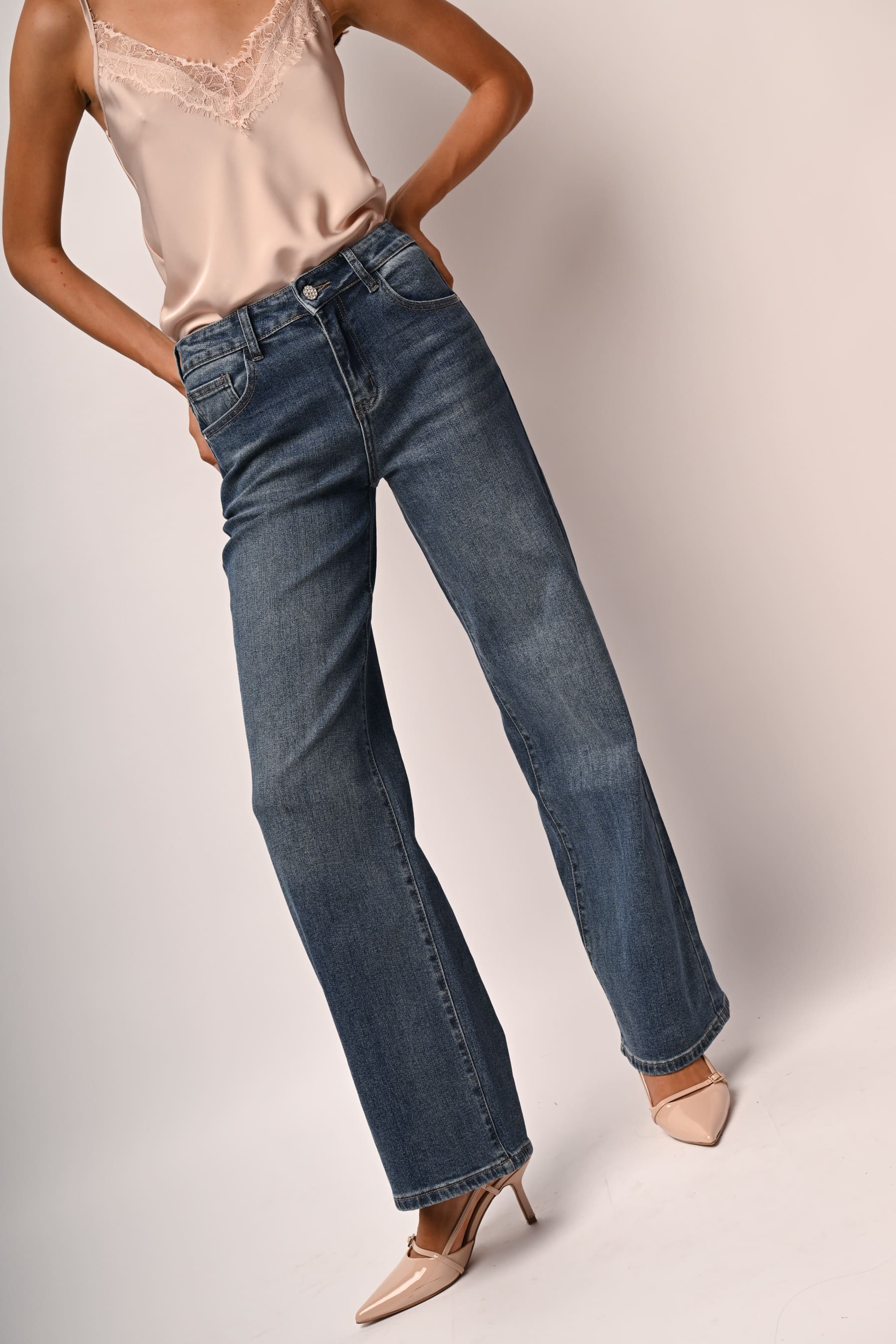 Jeans wide-leg