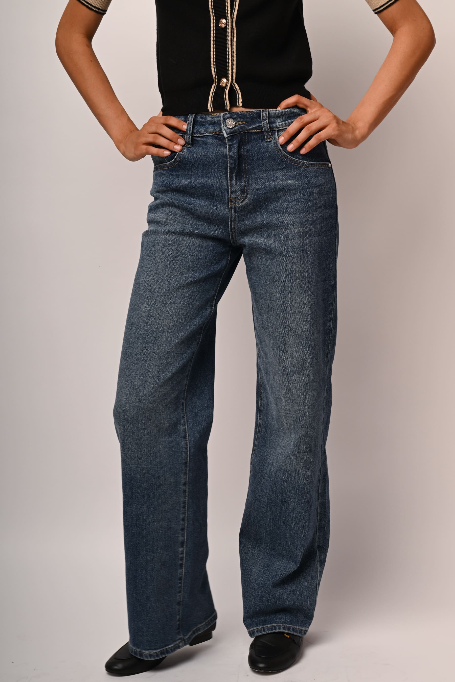 Jeans wide-leg