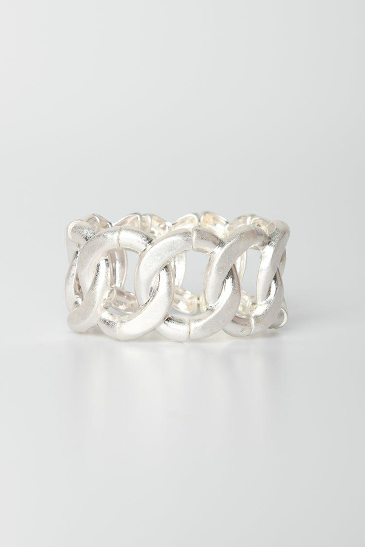 Bracciale rigido a catena