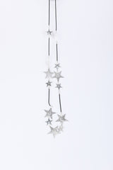 Collana lunga con stelle