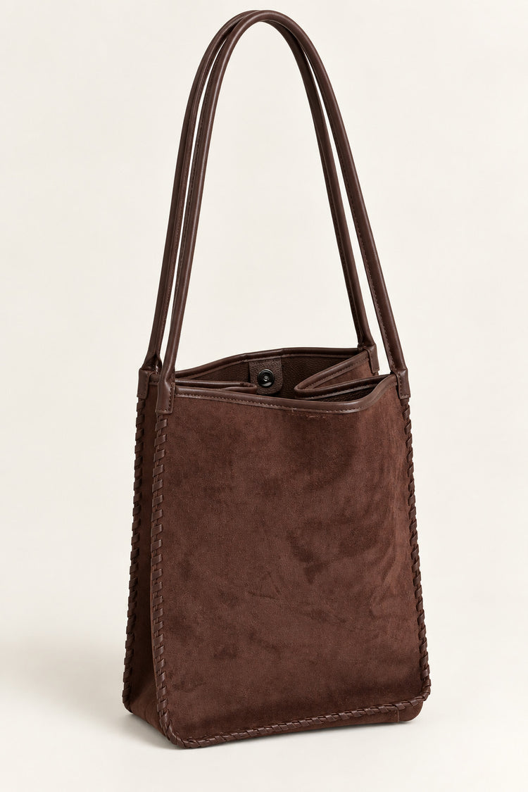 Borsa a spalla con portachiavi