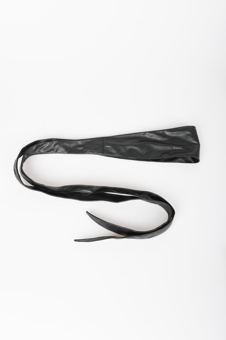 Cintura a fascia in similpelle