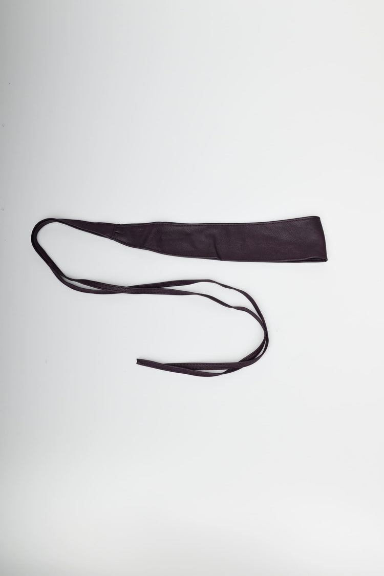 Cintura a fascia in similpelle