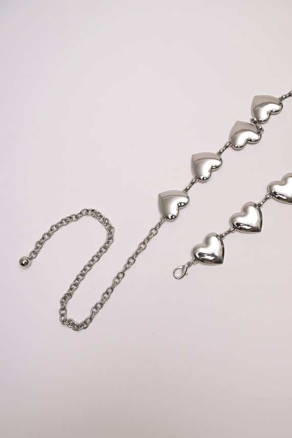 Cintura catena cuori