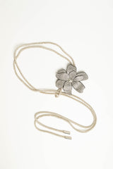 Fusciacca con fiore strass