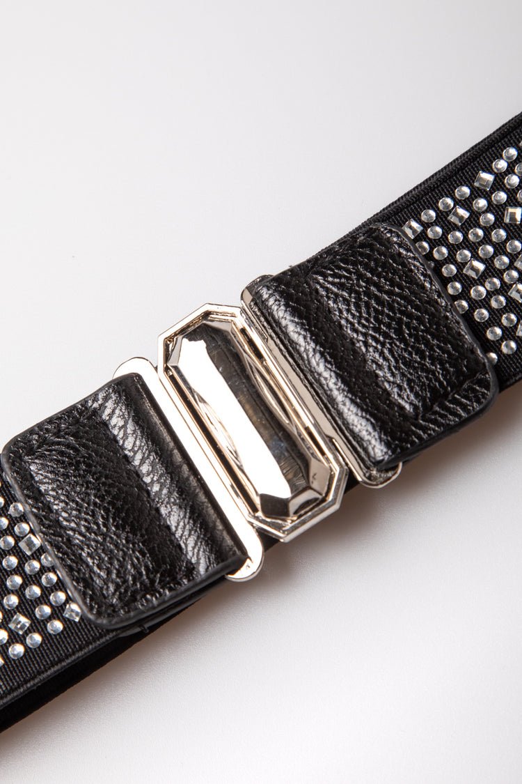Cintura elastica con strass