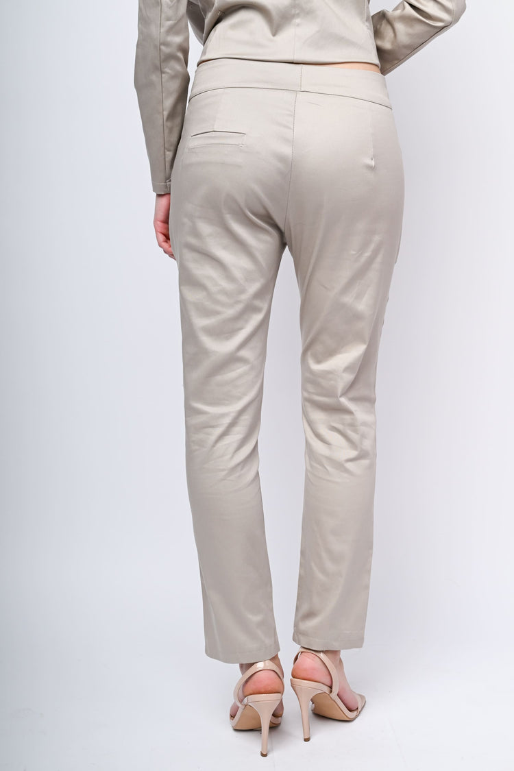 Pantaloni in cotone stretch