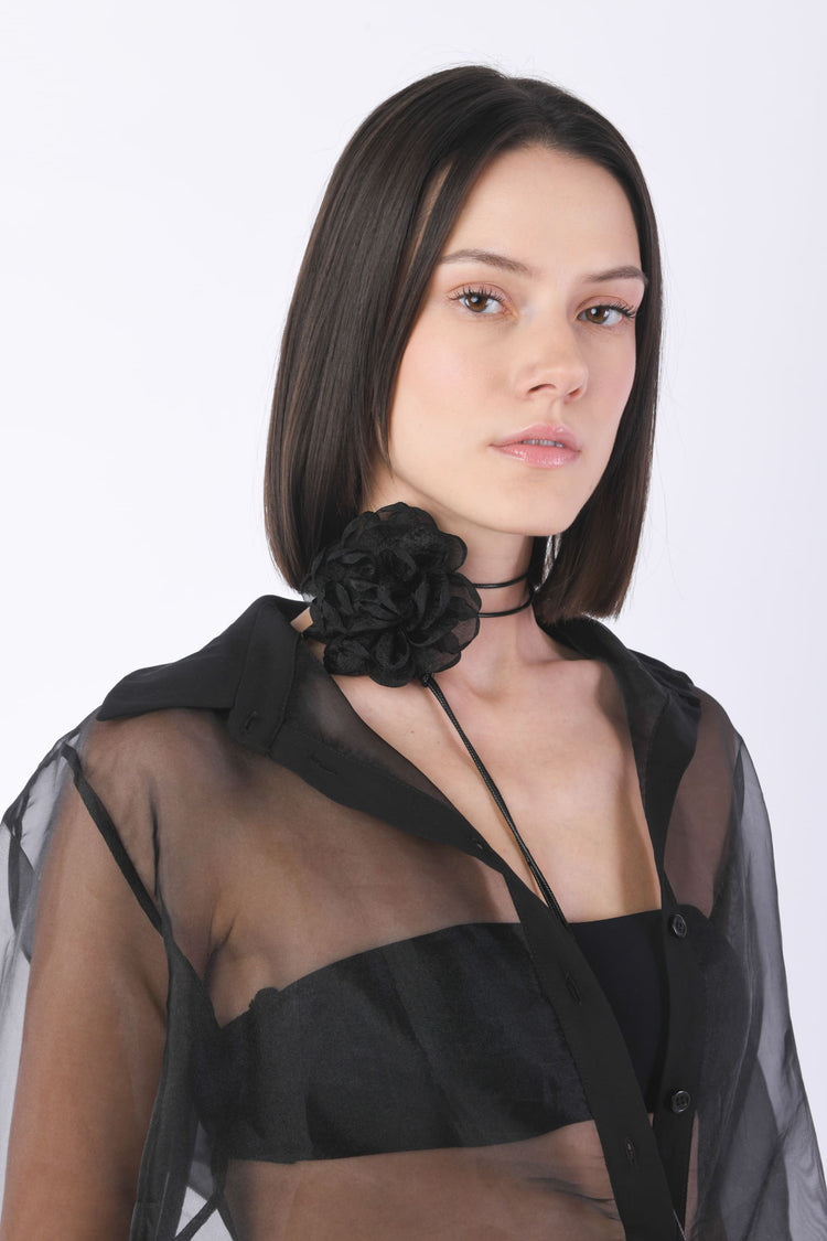 Camicia in organza