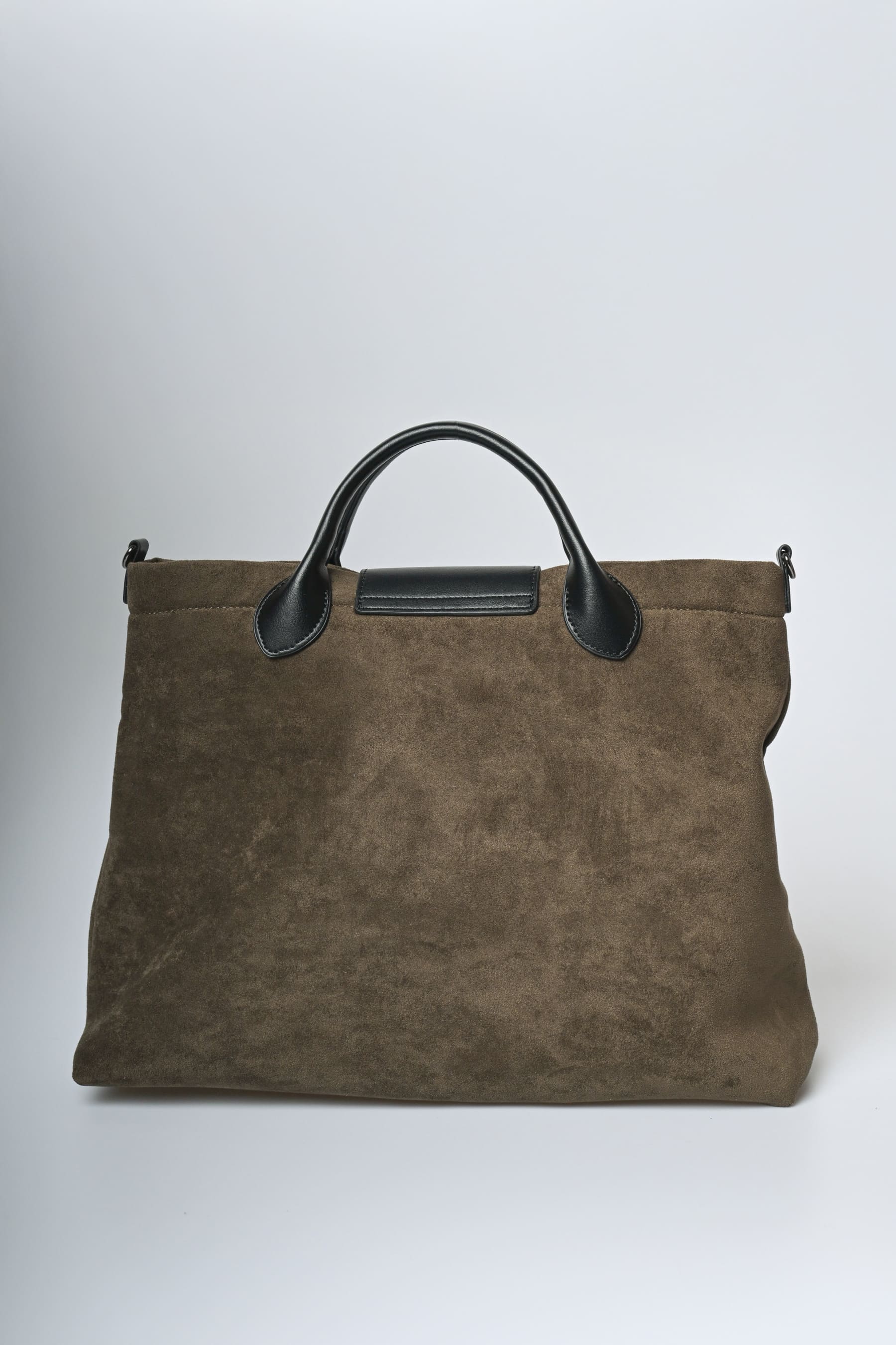 Borsa cartella scamosciata