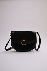 Borsa a tracolla bi-materiale