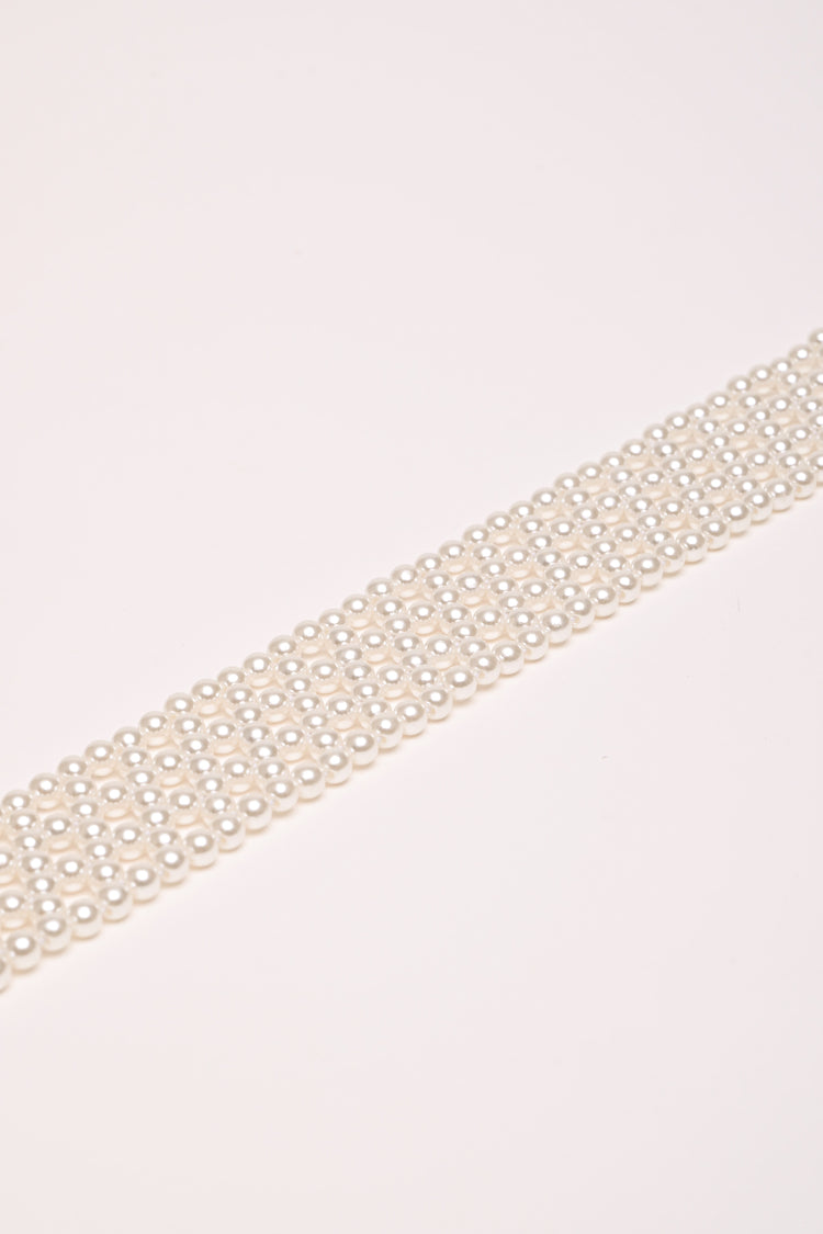 Cintura gioiello con perline