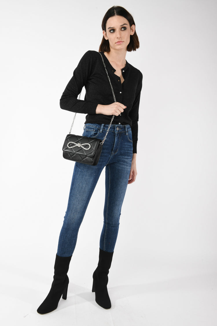 Jeans skinny lurex