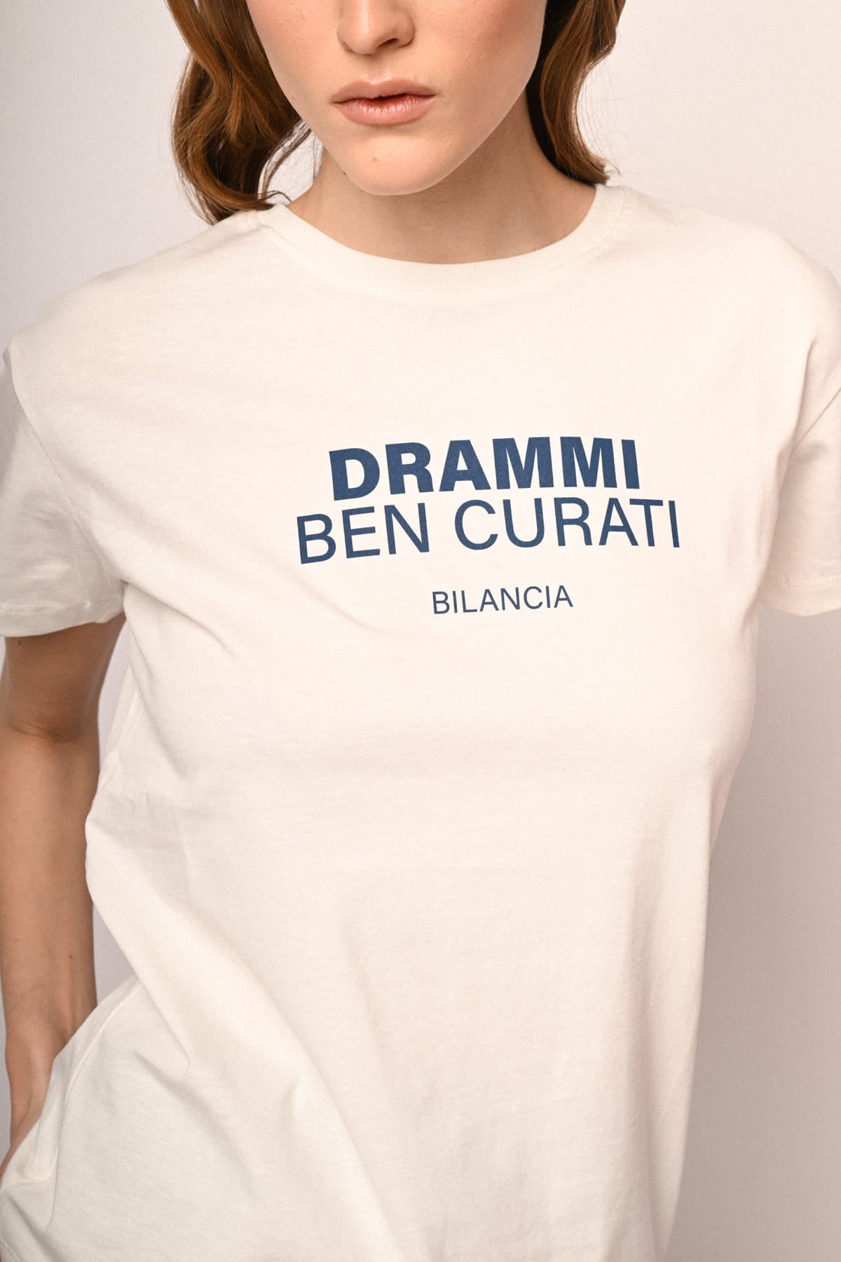 T-shirt Segni Zodiacali Bilancia in cotone