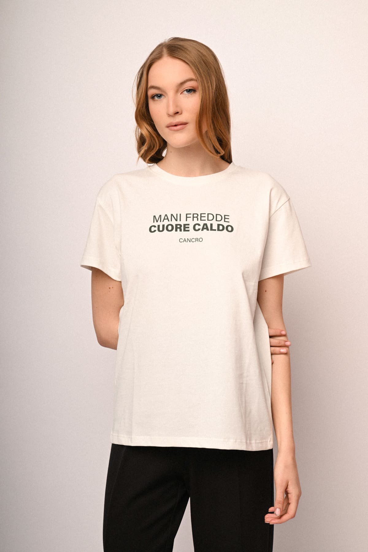 T-shirt Segni Zodiacali Cancro in cotone
