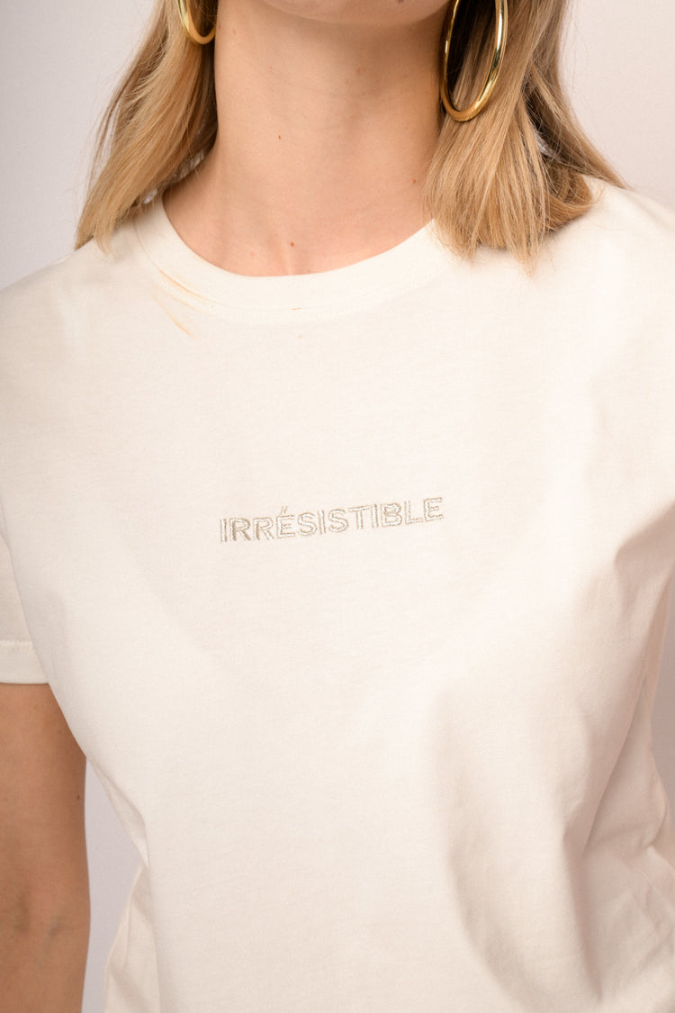 T-shirt Irrésistible in cotone