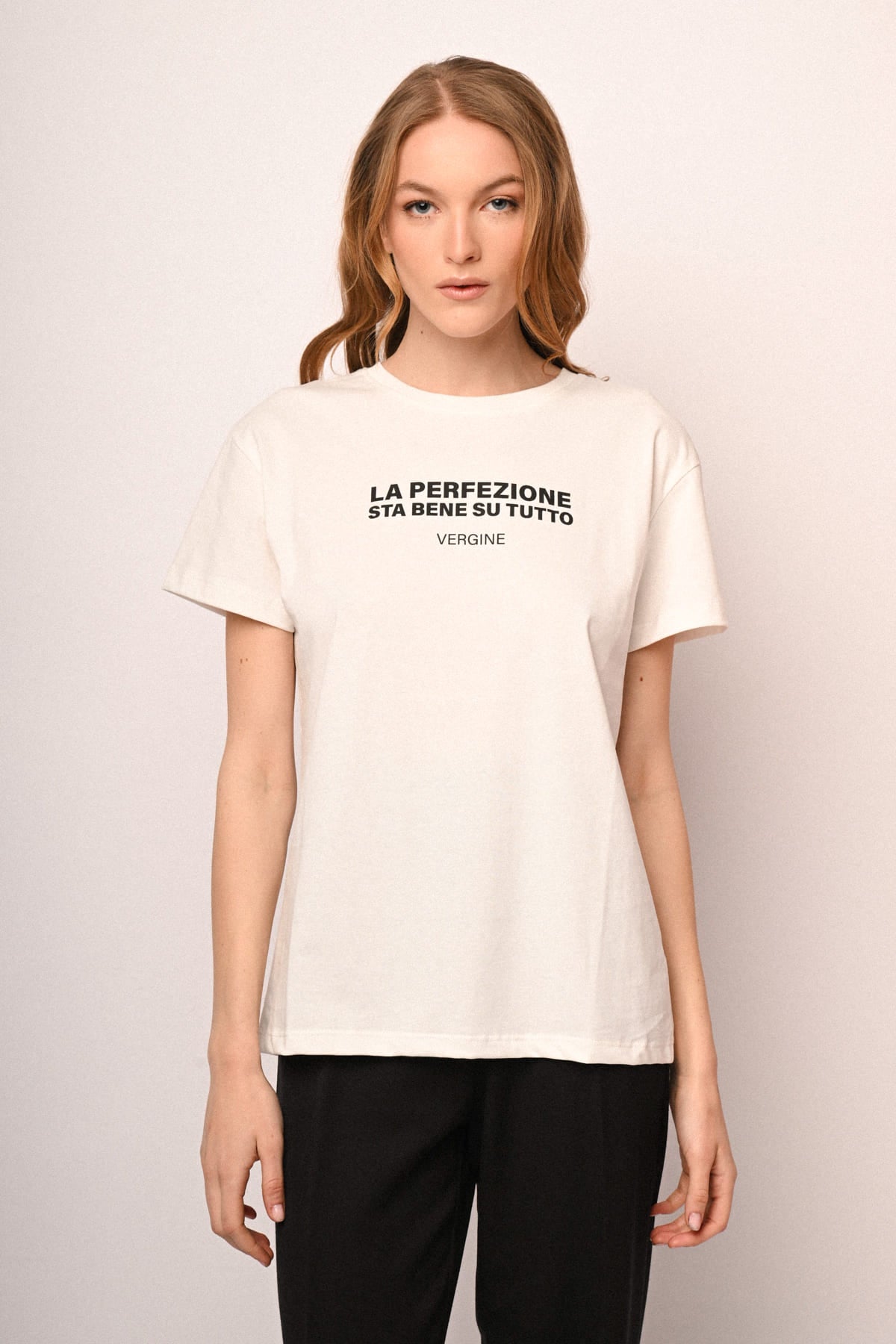 T-shirt Segni Zodiacali Vergine in cotone