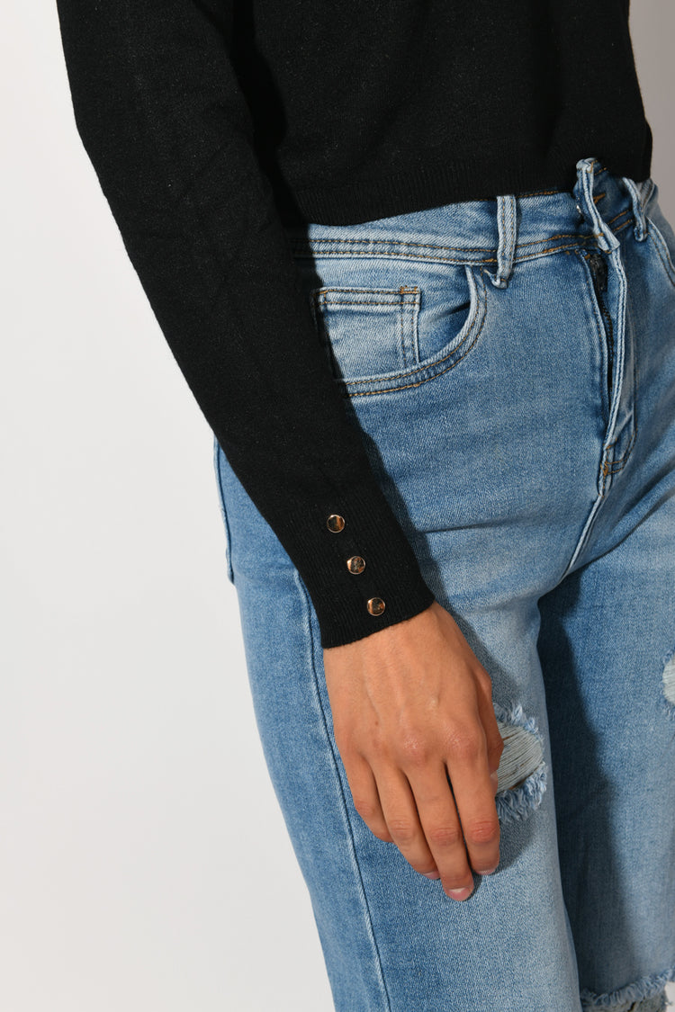 Pull con scollo a barchetta