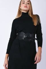 Abito midi in maglia