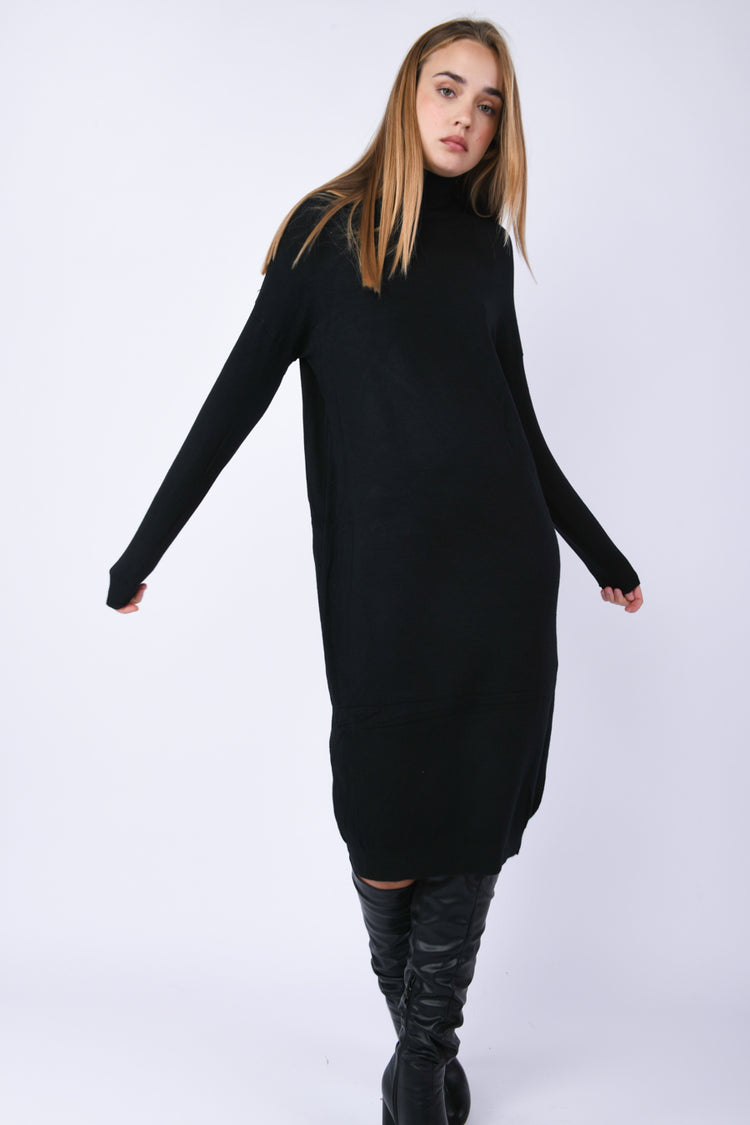 Abito midi in maglia