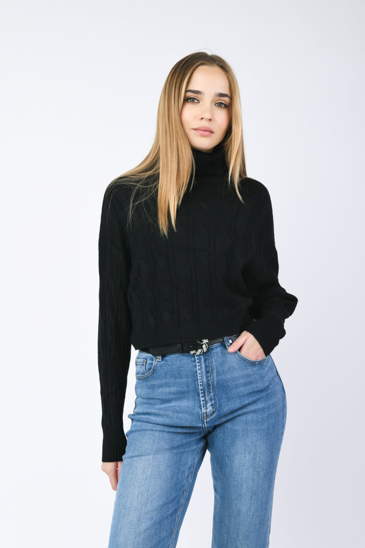 Dolcevita boxy a trecce