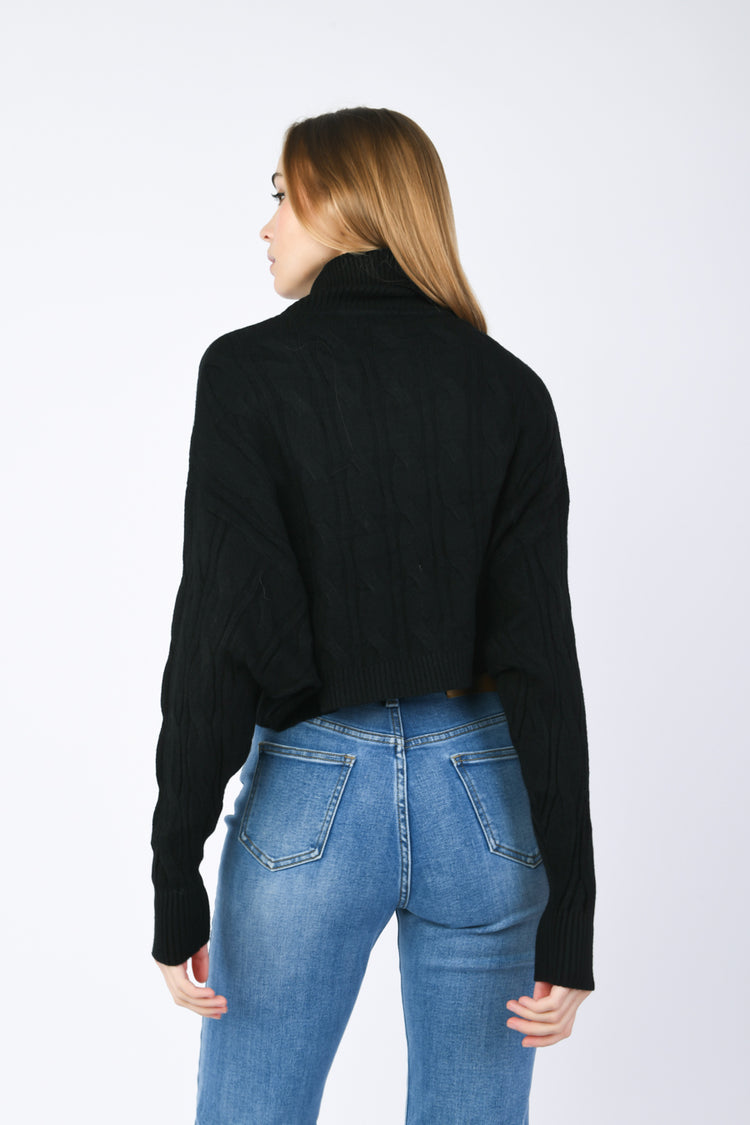 Dolcevita boxy a trecce