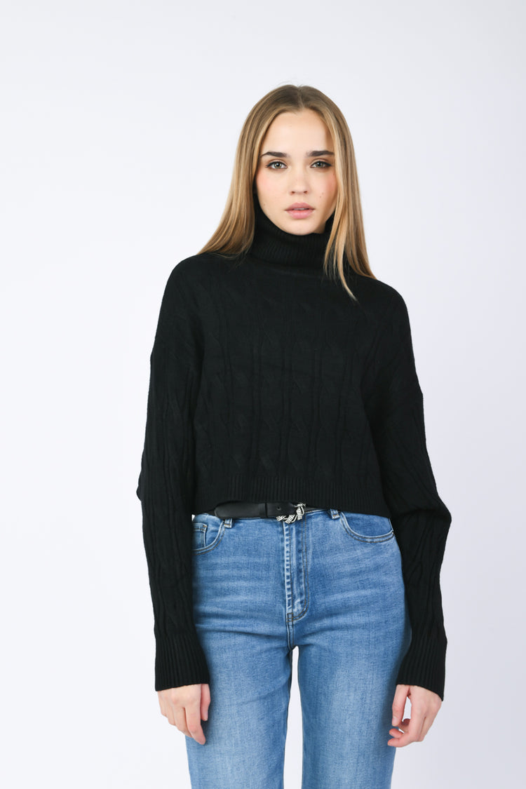 Dolcevita boxy a trecce