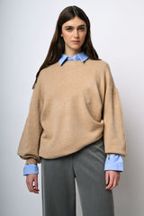 Pull oversize misto viscosa