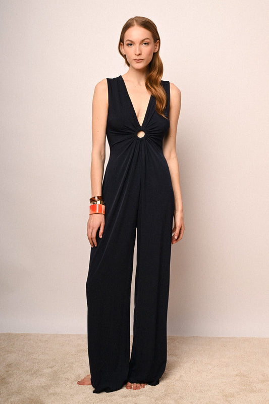 Tuta palazzo con motivo cerchio