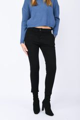 Pantaloni misto cotone stretch
