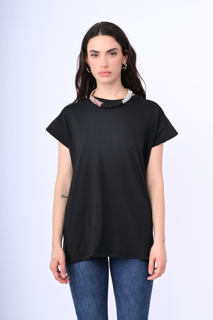 T-shirt oversize in cotone