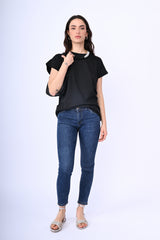 T-shirt oversize in cotone