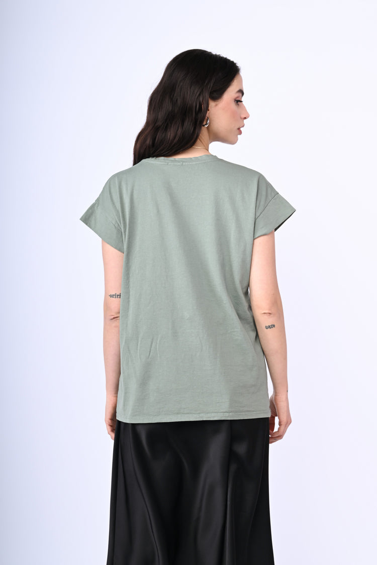 T-shirt oversize in cotone