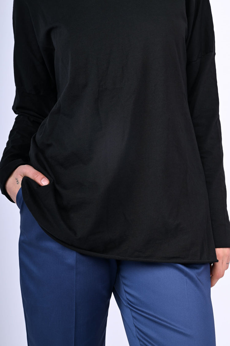 Top in cotone oversize