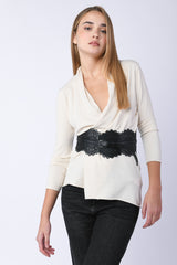 Cardigan misto viscosa