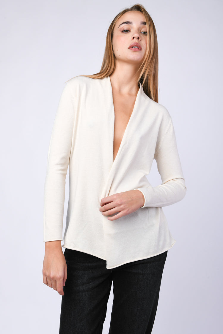 Cardigan misto viscosa
