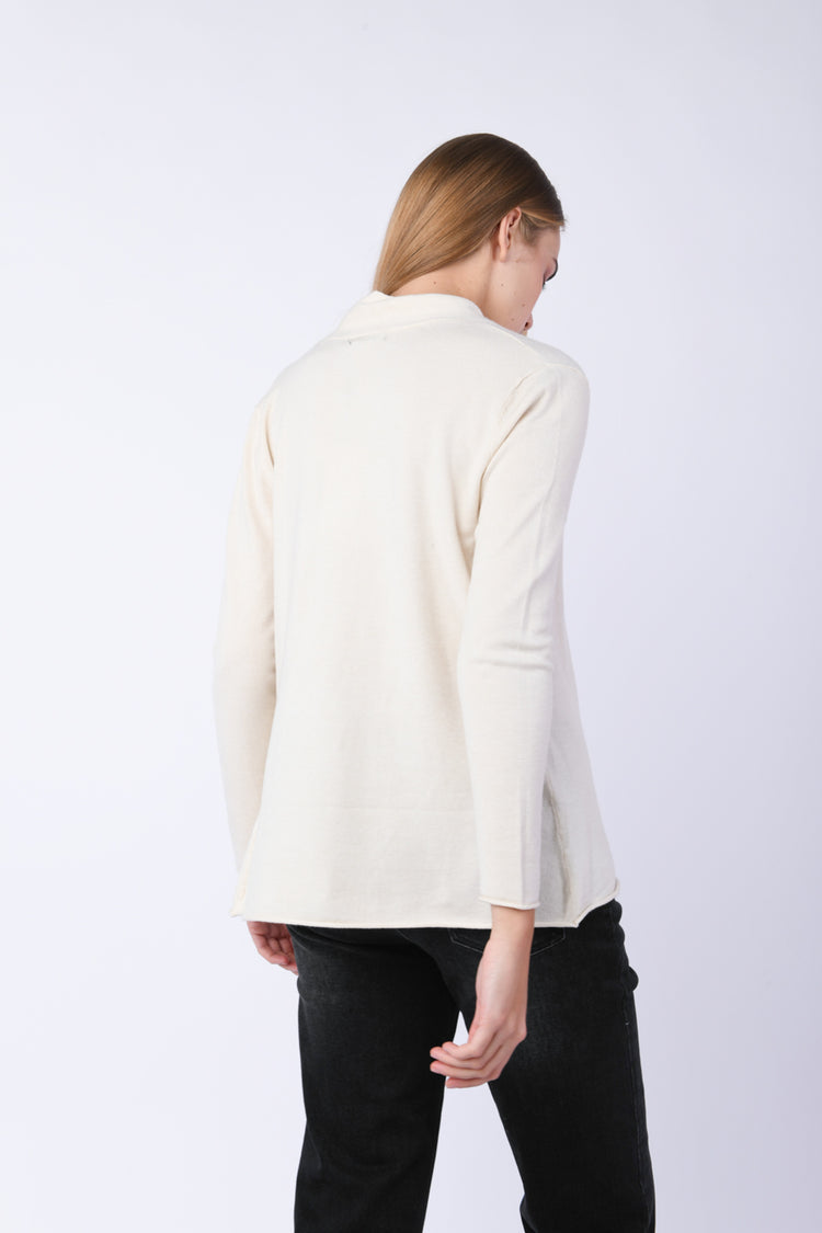 Cardigan misto viscosa